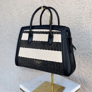 Kate Spade Black and Cream Satchel